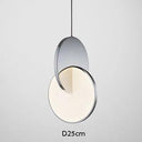 Modern Moon Round Ring Lamp Led Pendant Lights Fixture Modern Moon Round Ring Lamp Led Pendant Lights Fixture