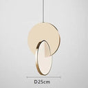 Modern Moon Round Ring Lamp Led Pendant Lights Fixture Modern Moon Round Ring Lamp Led Pendant Lights Fixture