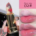 Moisturizing Flower Lip Balm Color-Changing Jelly Hydrated Lips Moisturizing Flower Lip Balm Color-Changing Jelly Hydrated Lips