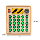 Montessori Interactive LED Busy Board Cognitive Development Toy Montessori Interactive LED Busy Board Cognitive Development Toy