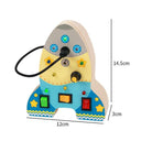 Montessori Interactive LED Busy Board Cognitive Development Toy Montessori Interactive LED Busy Board Cognitive Development Toy