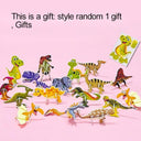 Montessori Wooden Dinosaur Transportation Puzzles for Kids Montessori Wooden Dinosaur Transportation Puzzles for Kids