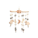 Montessori Wooden Rattles with Soft Felt Bear and Friends Montessori Wooden Rattles with Soft Felt Bear and Friends