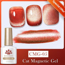 Moonlit Cat Magnetic Gel Nail Polish Sparkling White Glitter Moonlit Cat Magnetic Gel Nail Polish Sparkling White Glitter