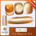 Moonlit Cat Magnetic Gel Nail Polish Sparkling White Glitter Moonlit Cat Magnetic Gel Nail Polish Sparkling White Glitter