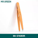 MR.GREEN Colorful Stainless Steel Eyebrow Tweezer Tool for Precision MR.GREEN Colorful Stainless Steel Eyebrow Tweezer Tool for Precision