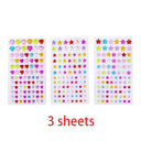 Colorful Gemstone Stickers for Creative Craft Embellishments Colorful Gemstone Stickers for Creative Craft Embellishments