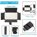 Nagnahz LED Video Light Bi Color Studio Lamp Professional Nagnahz LED Video Light Bi Color Studio Lamp Professional
