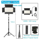 Nagnahz LED Video Light Bi Color Studio Lamp Professional Nagnahz LED Video Light Bi Color Studio Lamp Professional