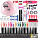 Nail Care Bundle With UV Lamp Gel Polish Drill Set Nail Care Bundle With UV Lamp Gel Polish Drill Set