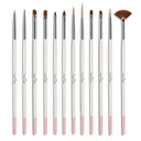 Nail Pen Brush Set: Precision Gel Art Brushes for Designs Nail Pen Brush Set: Precision Gel Art Brushes for Designs