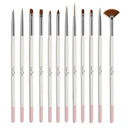 Nail Pen Brush Set Precision Gel Art Brushes for Designs Nail Pen Brush Set Precision Gel Art Brushes for Designs