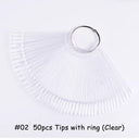 Nail Swatches Set with Oval & Round Tips for Gel Polish Nail Swatches Set with Oval & Round Tips for Gel Polish