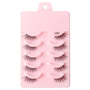 Natural 3D Mink Eyelashes Handmade False Lashes Makeup Set Natural 3D Mink Eyelashes Handmade False Lashes Makeup Set