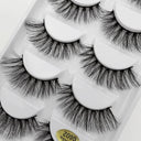 Natural 3D Mink Eyelashes Handmade False Lashes Makeup Set Natural 3D Mink Eyelashes Handmade False Lashes Makeup Set
