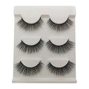 Natural 3D Mink Eyelashes Handmade False Lashes Makeup Set Natural 3D Mink Eyelashes Handmade False Lashes Makeup Set