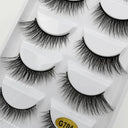 Natural 3D Mink Eyelashes Handmade False Lashes Makeup Set Natural 3D Mink Eyelashes Handmade False Lashes Makeup Set