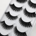 Natural 3D Mink Eyelashes Handmade False Lashes Makeup Set Natural 3D Mink Eyelashes Handmade False Lashes Makeup Set