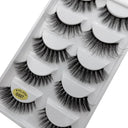 Natural 3D Mink Eyelashes Handmade False Lashes Makeup Set Natural 3D Mink Eyelashes Handmade False Lashes Makeup Set