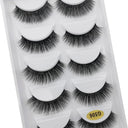 Natural 3D Mink Eyelashes Handmade False Lashes Makeup Set Natural 3D Mink Eyelashes Handmade False Lashes Makeup Set