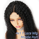 Natural Black Jerry Curly Lace Front Wig Versatile Human Hair Natural Black Jerry Curly Lace Front Wig Versatile Human Hair