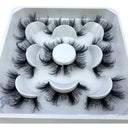 Natural Mink 3D False Eyelashes Variety Pack 5 Pairs Lashes Natural Mink 3D False Eyelashes Variety Pack 5 Pairs Lashes