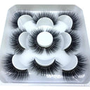 Natural Mink 3D False Eyelashes Variety Pack 5 Pairs Lashes Natural Mink 3D False Eyelashes Variety Pack 5 Pairs Lashes