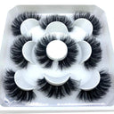 Natural Mink 3D False Eyelashes Variety Pack 5 Pairs Lashes Natural Mink 3D False Eyelashes Variety Pack 5 Pairs Lashes