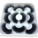 Natural Mink 3D False Eyelashes Variety Pack 5 Pairs Lashes Natural Mink 3D False Eyelashes Variety Pack 5 Pairs Lashes