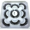 Natural Mink 3D False Eyelashes Variety Pack 5 Pairs Lashes Natural Mink 3D False Eyelashes Variety Pack 5 Pairs Lashes