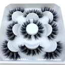 Natural Mink 3D False Eyelashes Variety Pack 5 Pairs Lashes Natural Mink 3D False Eyelashes Variety Pack 5 Pairs Lashes