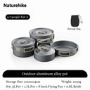 Naturehike 1L Aluminum Camping Cookware Set for Adventurers Naturehike 1L Aluminum Camping Cookware Set for Adventurers