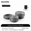 Naturehike 1L Aluminum Camping Cookware Set for Adventurers Naturehike 1L Aluminum Camping Cookware Set for Adventurers
