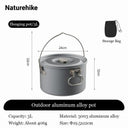 Naturehike 1L Aluminum Camping Cookware Set for Adventurers Naturehike 1L Aluminum Camping Cookware Set for Adventurers