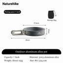 Naturehike 1L Aluminum Camping Cookware Set for Adventurers Naturehike 1L Aluminum Camping Cookware Set for Adventurers