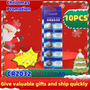 CR2032 Lithium Button Batteries 5-Pack for Long-Lasting Power CR2032 Lithium Button Batteries 5-Pack for Long-Lasting Power