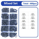 Nitrile Rubber O Ring Gasket Kit High Pressure Seal Set Nitrile Rubber O Ring Gasket Kit High Pressure Seal Set