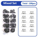 Nitrile Rubber O Ring Gasket Kit High Pressure Seal Set Nitrile Rubber O Ring Gasket Kit High Pressure Seal Set