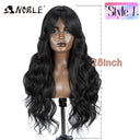 Noble Blonde Wavy Lace Front Wig Stylish Ombre Hairpiece Noble Blonde Wavy Lace Front Wig Stylish Ombre Hairpiece