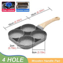 Nonstick Four Hole Omelet And Pancake Frying Pan Cookware Nonstick Four Hole Omelet And Pancake Frying Pan Cookware