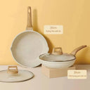 Nonstick White Granite Cookware Set Induction Safe 3-7 Piece Nonstick White Granite Cookware Set Induction Safe 3-7 Piece