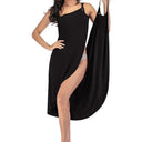 NSANGU Beach Wrap Dress: Stylish Sun Protection Cover-Up NSANGU Beach Wrap Dress: Stylish Sun Protection Cover-Up