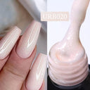 Nude Jelly White Rubber Base Gel Long Lasting Color Nude Jelly White Rubber Base Gel Long Lasting Color