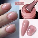 Nude Jelly White Rubber Base Gel Long Lasting Color Nude Jelly White Rubber Base Gel Long Lasting Color