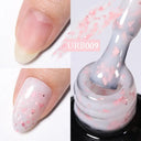Nude Jelly White Rubber Base Gel Long Lasting Color Nude Jelly White Rubber Base Gel Long Lasting Color