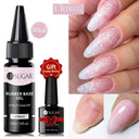 Nude Jelly White Rubber Base Gel Long Lasting Color Nude Jelly White Rubber Base Gel Long Lasting Color