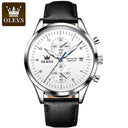 OLEVS Mens Chronograph Waterproof Luxury Wristwatch OLEVS Mens Chronograph Waterproof Luxury Wristwatch