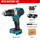 ONEVAN 13MM Brushless Cordless Impact Drill 650NM Torque ONEVAN 13MM Brushless Cordless Impact Drill 650NM Torque