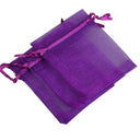 Organza Gift Bags Drawstring Pouches for Jewelry in 24 Colors 50 or 100 Pack Kit Organza Gift Bags Drawstring Pouches for Jewelry in 24 Colors 50 or 100 Pack Kit