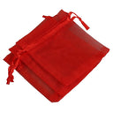 Organza Gift Bags Drawstring Pouches for Jewelry in 24 Colors 50 or 100 Pack Kit Organza Gift Bags Drawstring Pouches for Jewelry in 24 Colors 50 or 100 Pack Kit